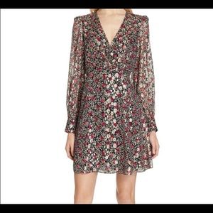 NWT Kate Spade NY Floral Park Clip Dot Dress sz 10